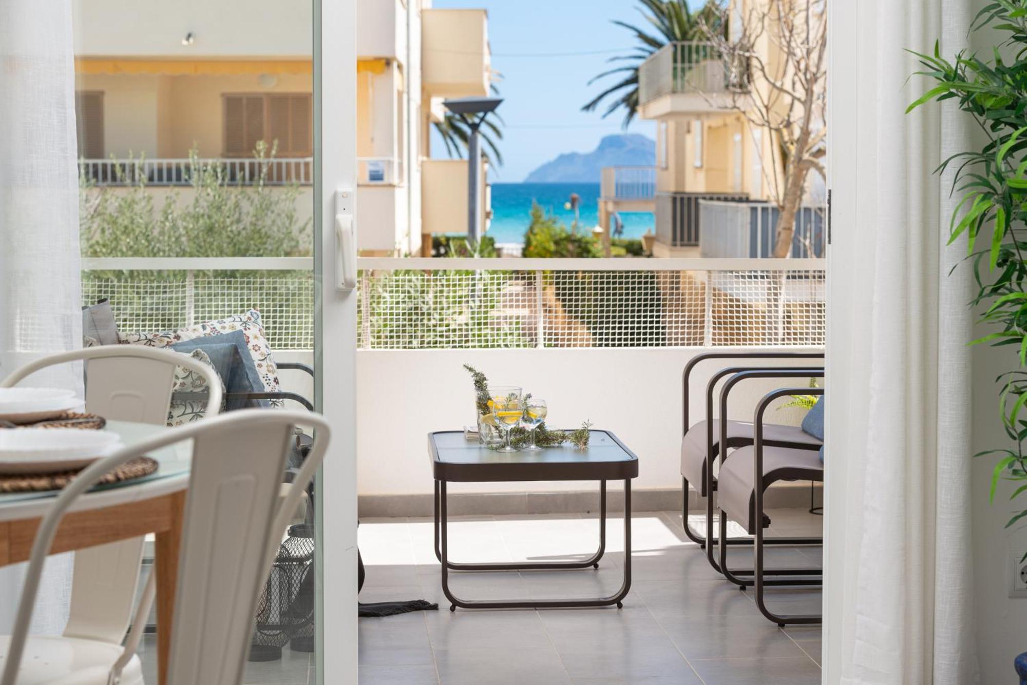 Apartamento Concha Junto A Playa, Clavells 1 1Er D Alcúdia Exteriér fotografie